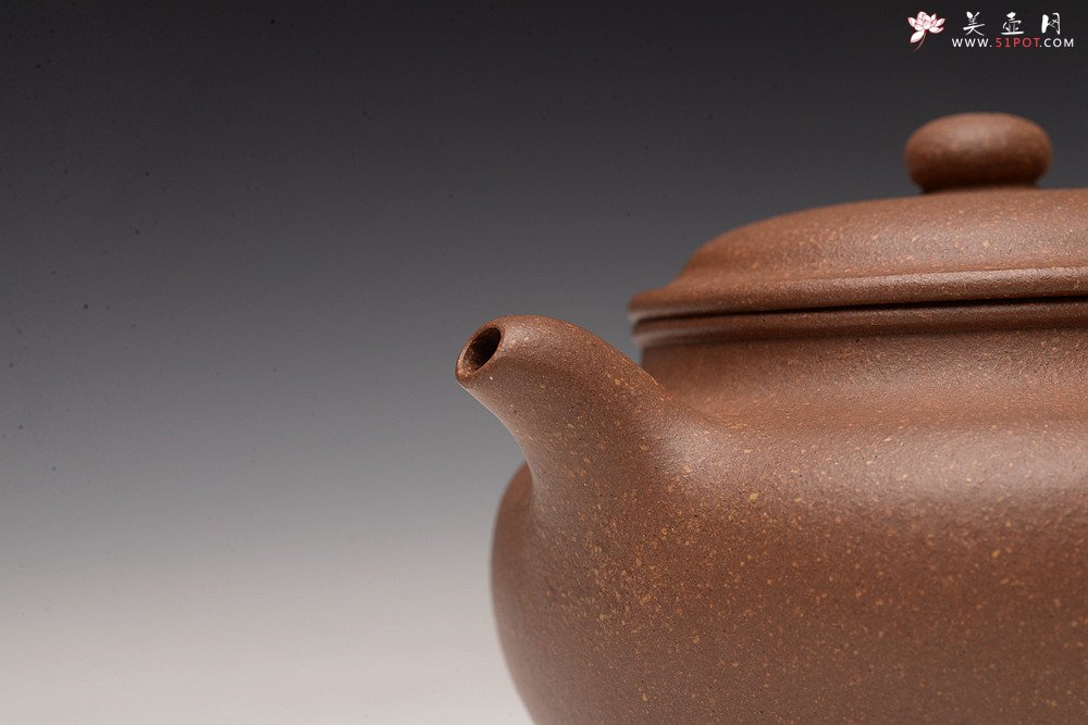 紫砂壶图片：张悦全手作品 优质老段泥 传统经典 全手仿古 - 美壶网