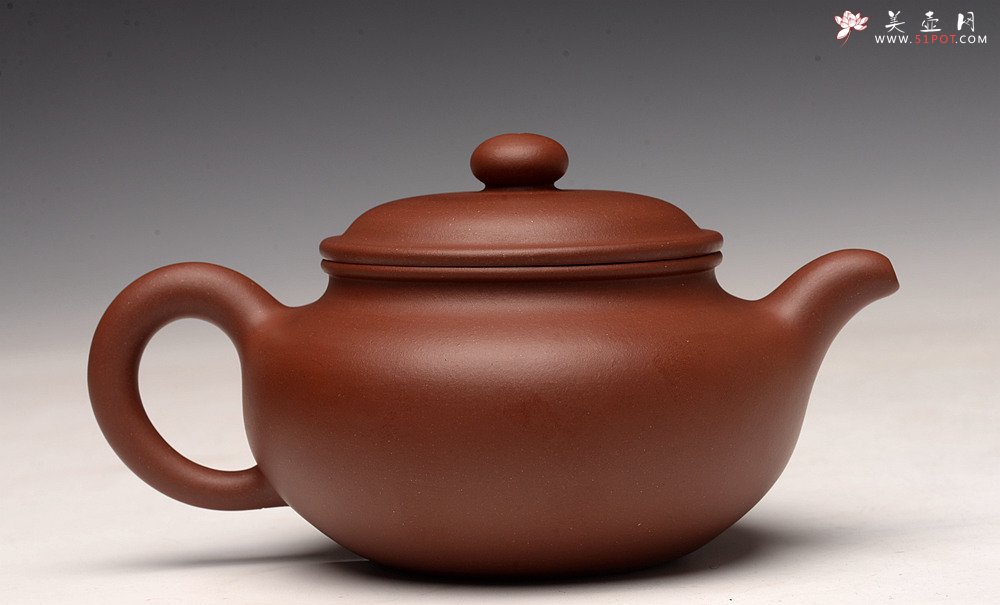 紫砂壶图片：曲峰经典器形力作 端庄秀气 手法老辣 传统刹凹全手大仿古 - 美壶网