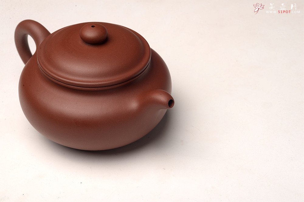 紫砂壶图片：曲峰经典器形力作 端庄秀气 手法老辣 传统刹凹全手大仿古 - 美壶网