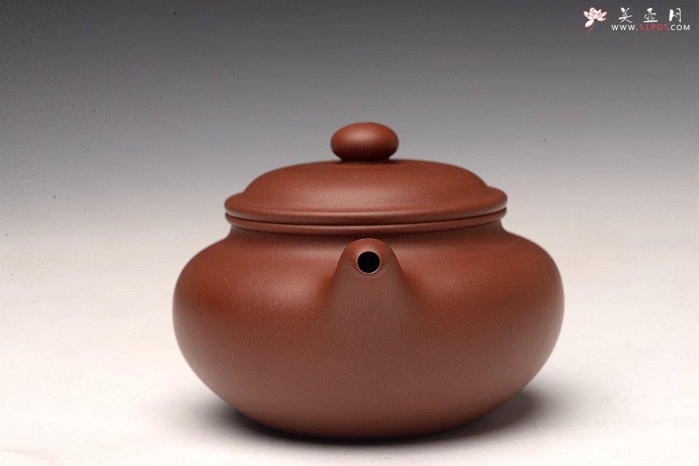 紫砂壶图片：曲峰经典器形力作 端庄秀气 手法老辣 传统刹凹全手大仿古 - 美壶网