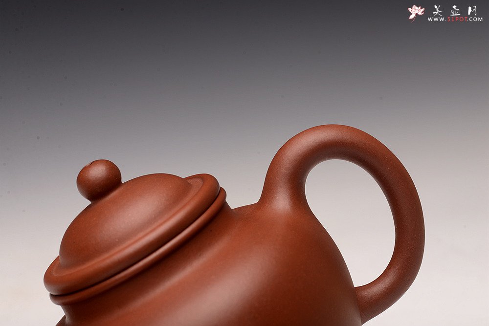 紫砂壶图片：赵浩淼丙申春 摹古作品  全手莲子 雄厚霸气 经典再现 - 美壶网