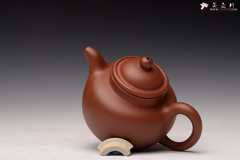 紫砂壶图片：赵浩淼丙申春 摹古作品  全手莲子 雄厚霸气 经典再现 - 美壶网