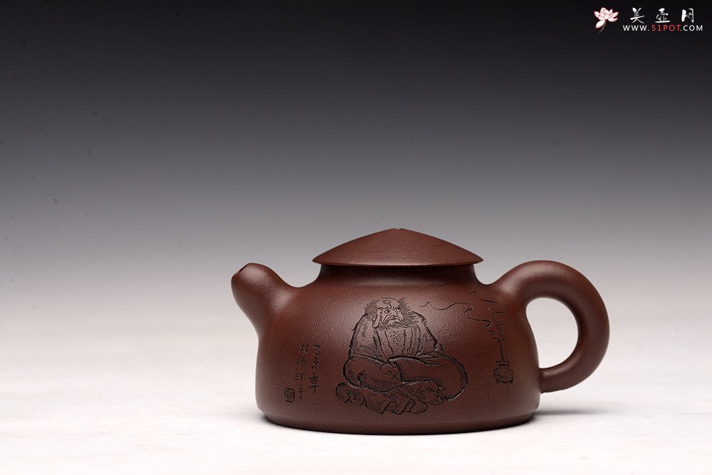 紫砂壶图片：品饮之乐 造型可人~ 悟道小壶 - 美壶网