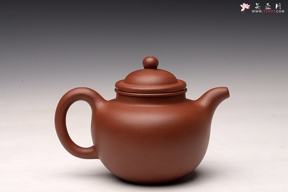 紫砂壶图片：赵浩淼丙申春 摹古作品  全手莲子 雄厚霸气 经典再现 - 美壶网