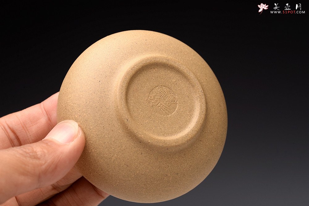 紫砂壶图片：朱牧清 隐士段泥杯 颇具玩味~ - 美壶网