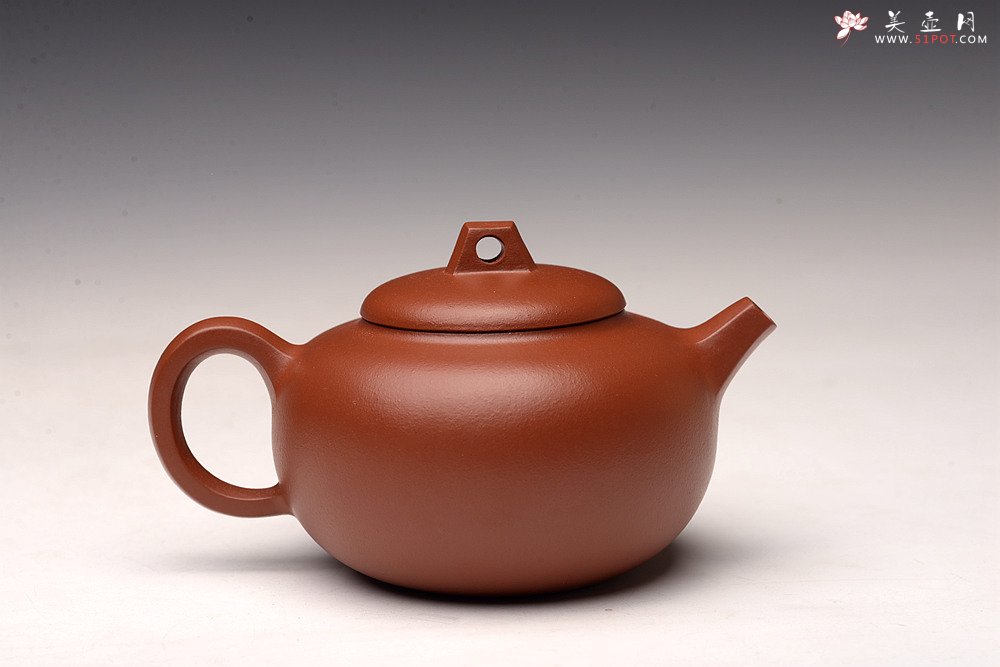 紫砂壶图片：唐文老师新作 优质朱泥 六方圆珠 ~次品率大:( - 美壶网