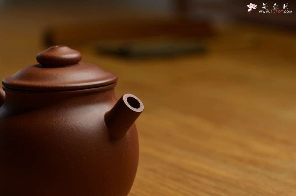 紫砂壶图片：美壶特惠 玩味巨轮 茶人最爱 实用 独孔加不锈钢滤网 - 美壶网