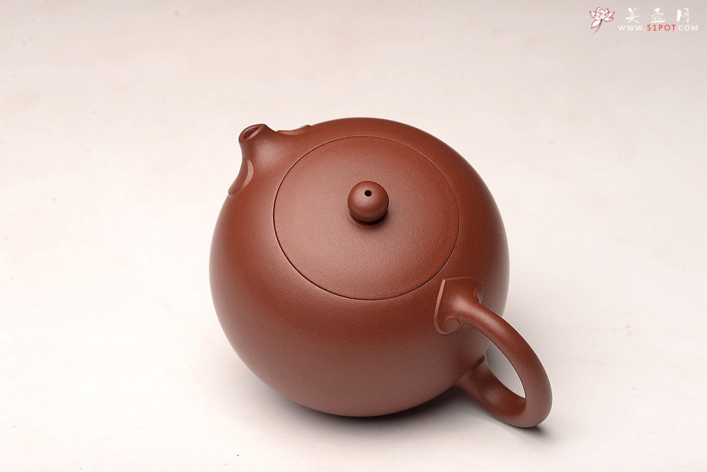 紫砂壶图片：深情连连 敦厚可人 有性格的全手嵌盖如意西施o(∩_∩)o  - 美壶网