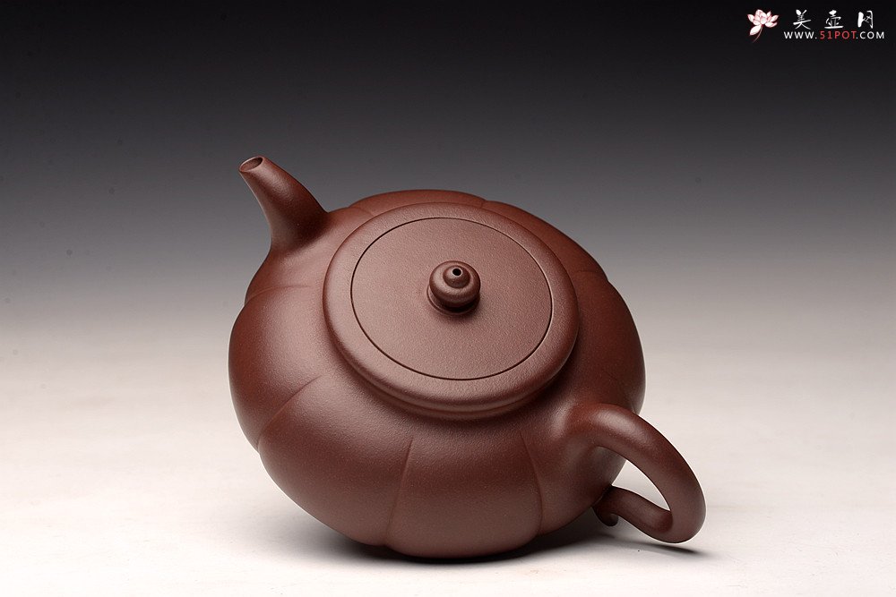 紫砂壶图片：陈进丙申初夏全手新作 筋囊器型 难度之大 端庄优雅 秋蕾 - 美壶网