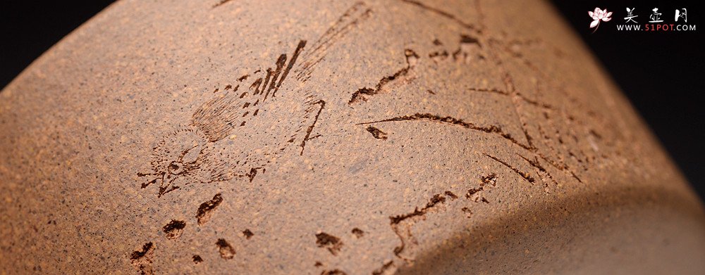 紫砂壶图片：原矿段泥 扳指杯  - 美壶网