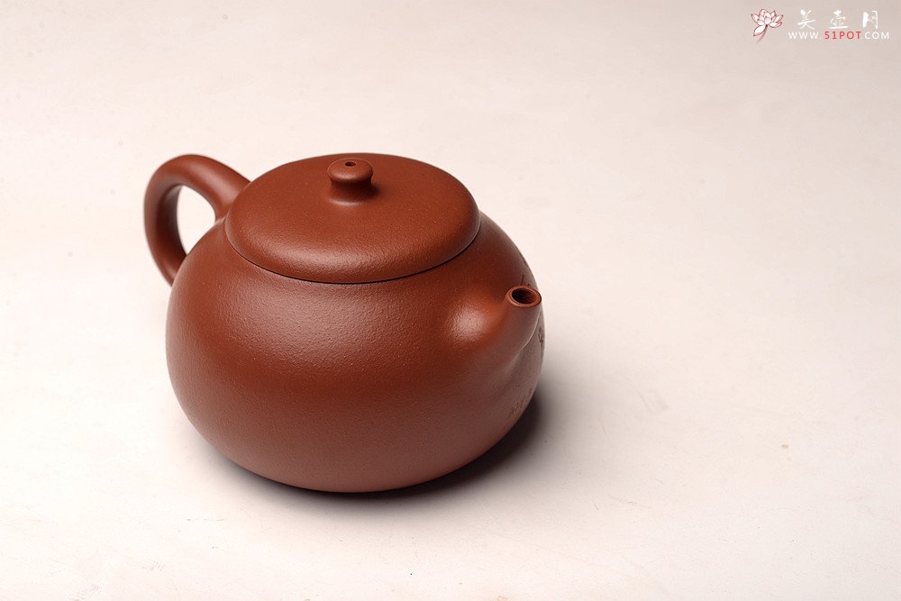 紫砂壶图片：唐文丙申夏新作 婉亭 红艳可人 游心堂主人装饰 - 美壶网