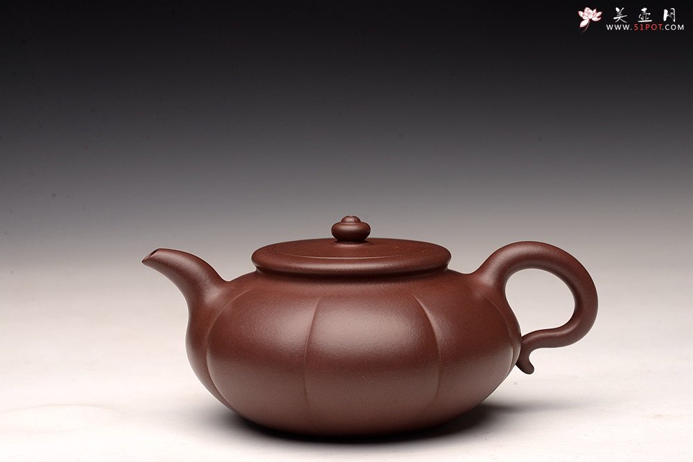 紫砂壶图片：陈进丙申初夏全手新作 筋囊器型 难度之大 端庄优雅 秋蕾 - 美壶网