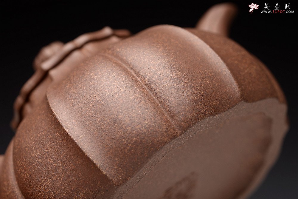 紫砂壶图片：周斌丙申夏全手新作 文气素雅  筋囊器 伴月 - 美壶网