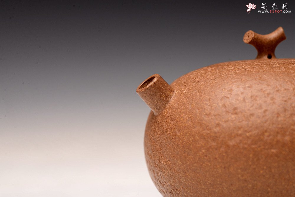 紫砂壶图片：储亚全手小品 优质老段泥 颇具玩味 小桔子 - 美壶网