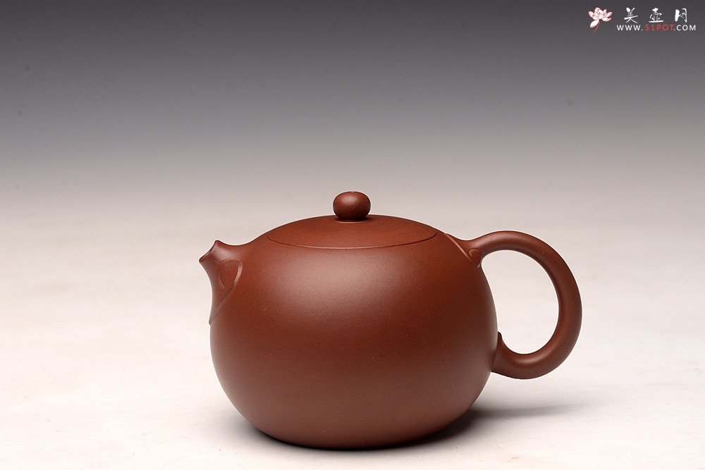 紫砂壶图片：深情连连 敦厚可人 有性格的全手嵌盖如意西施o(∩_∩)o  - 美壶网