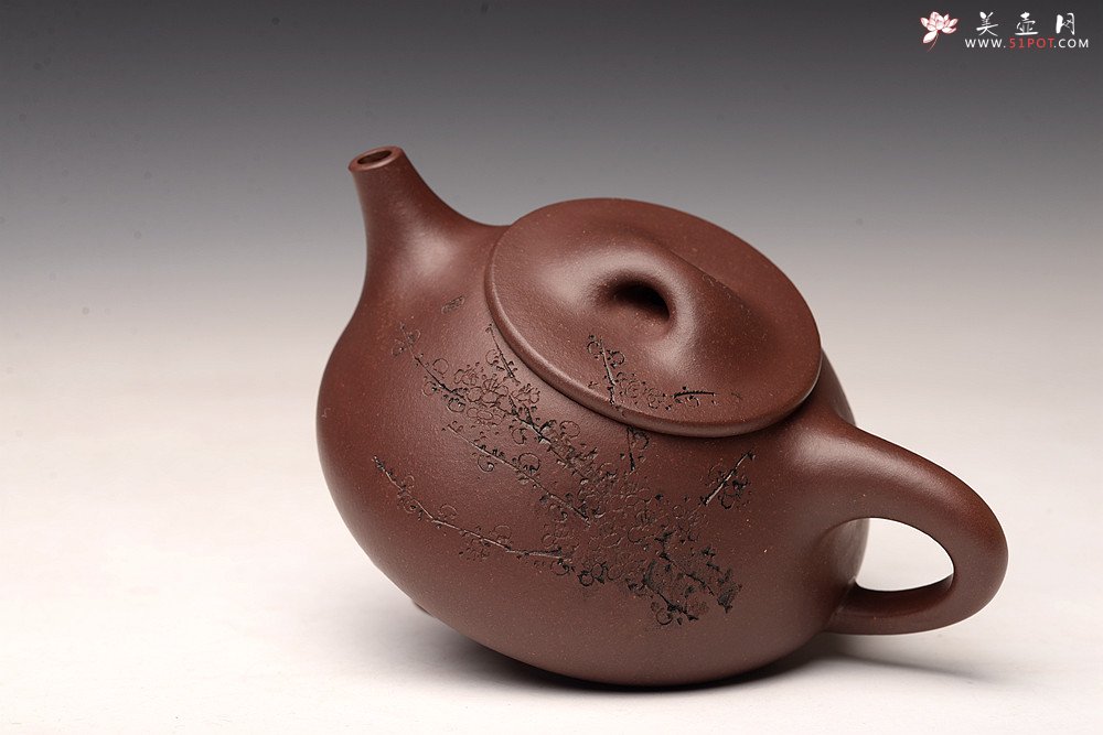紫砂壶图片：周斌全手文气作品  型正实用  全手满瓢   - 美壶网