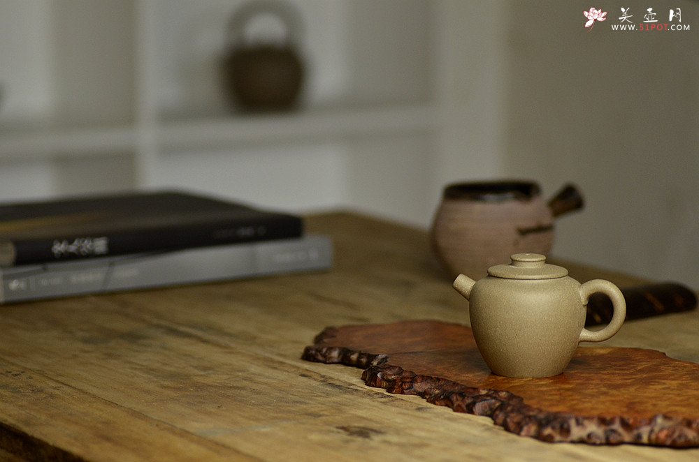 紫砂壶图片：美壶特惠 实用摹古段泥巨轮  杀茶利器 茶人最爱 - 美壶网