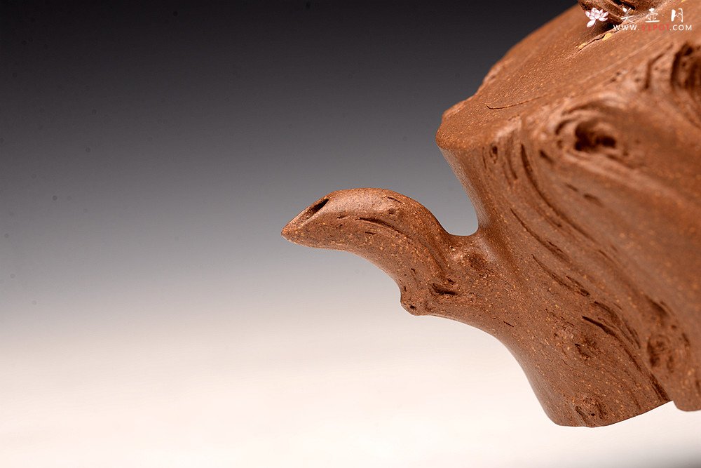 紫砂壶图片：林月长丙申夏全手原创精品 肌理丰富 紫砂新风 学院派 逸林 - 美壶网