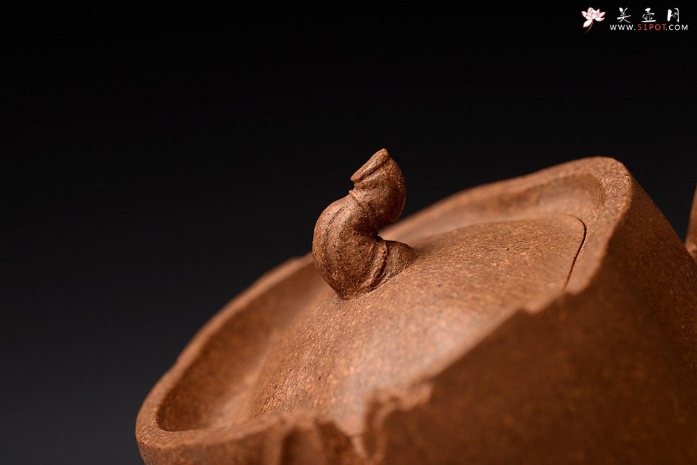 紫砂壶图片：林秀明丙申夏全手原创 摹竹韵寓隐逸之风 隐逸二式 养怡之福可得永年 - 美壶网