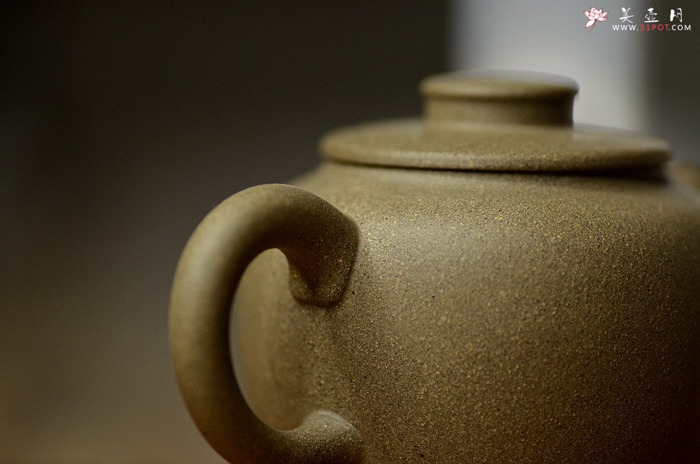 紫砂壶图片：美壶特惠 实用摹古段泥巨轮  杀茶利器 茶人最爱 - 美壶网