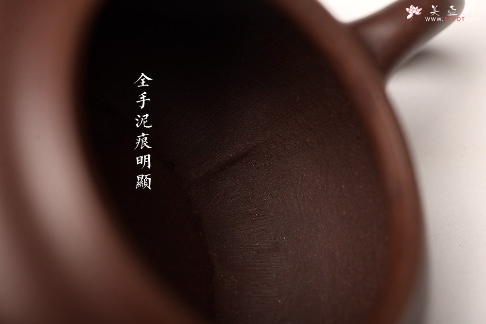 紫砂壶图片：王薇丙申夏全手精品 气韵贯通 型制耐品 优质紫泥 摹古圆壶 - 美壶网