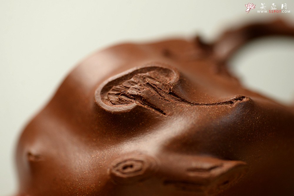 紫砂壶图片：单志萍经典代表作 丙申夏 全手精品花器 喜上眉梢 立体梅花 喜庆~ - 美壶网