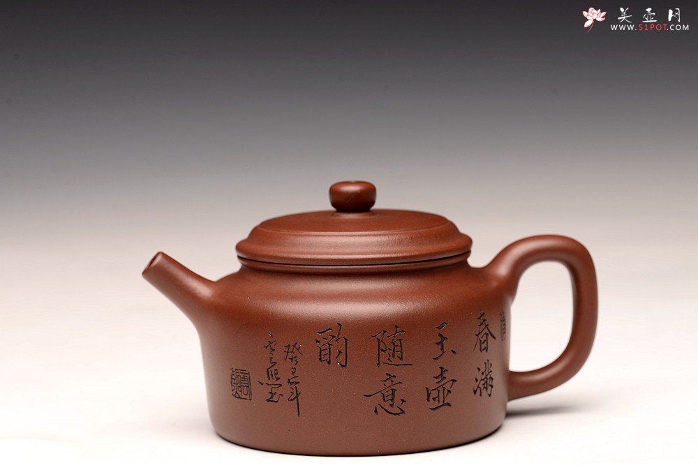 紫砂壶图片：国工师张云熙作品 温文尔雅 德中 传统经典 - 美壶网