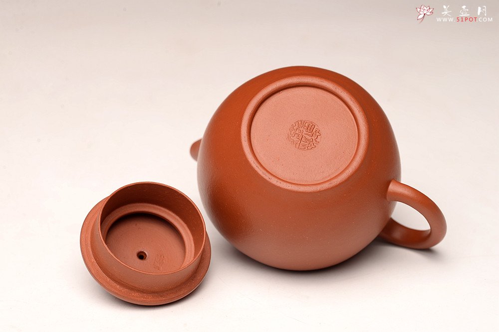 紫砂壶图片：徐亚春丙申秋全手新作 圆亭 敦厚可人 杀茶利器 - 美壶网