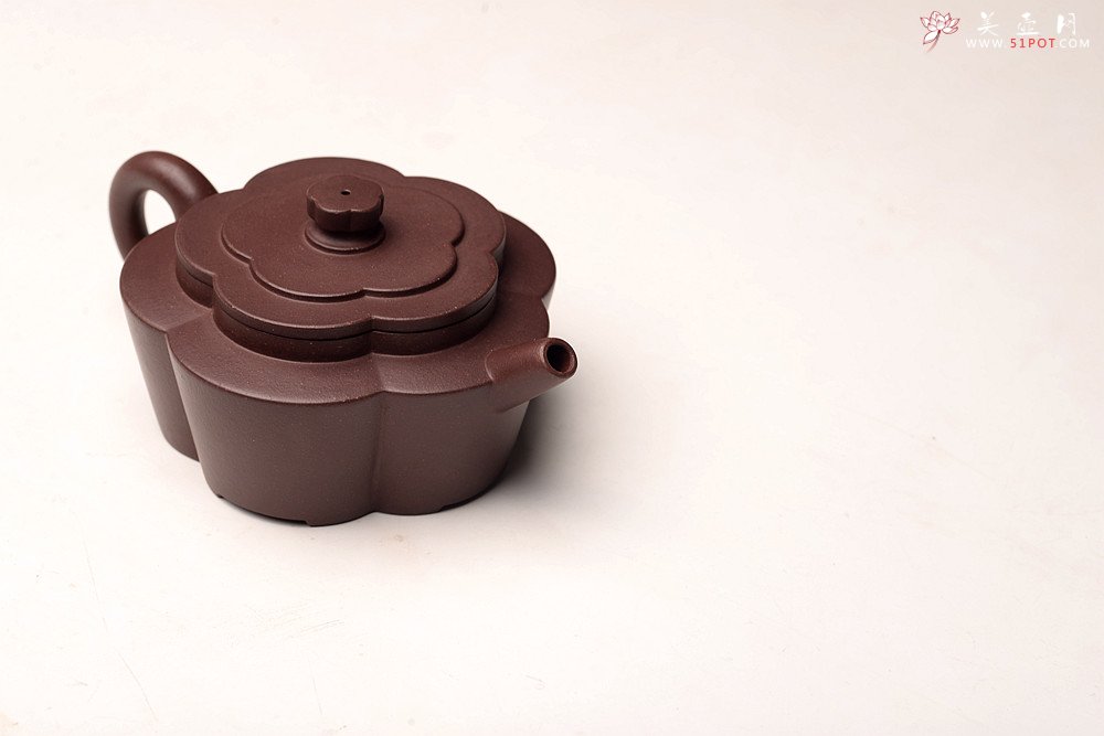紫砂壶图片：酒虎丙申秋全手新作  梅花周盘 摹古之作 颇具难度 精工 仅此一件 - 美壶网