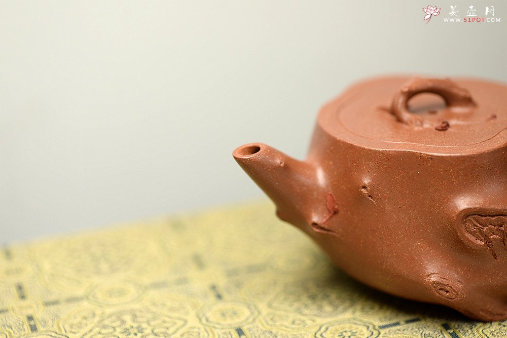 紫砂壶图片：单志萍经典代表作 丙申夏 全手精品花器 喜上眉梢 立体梅花 喜庆~ - 美壶网