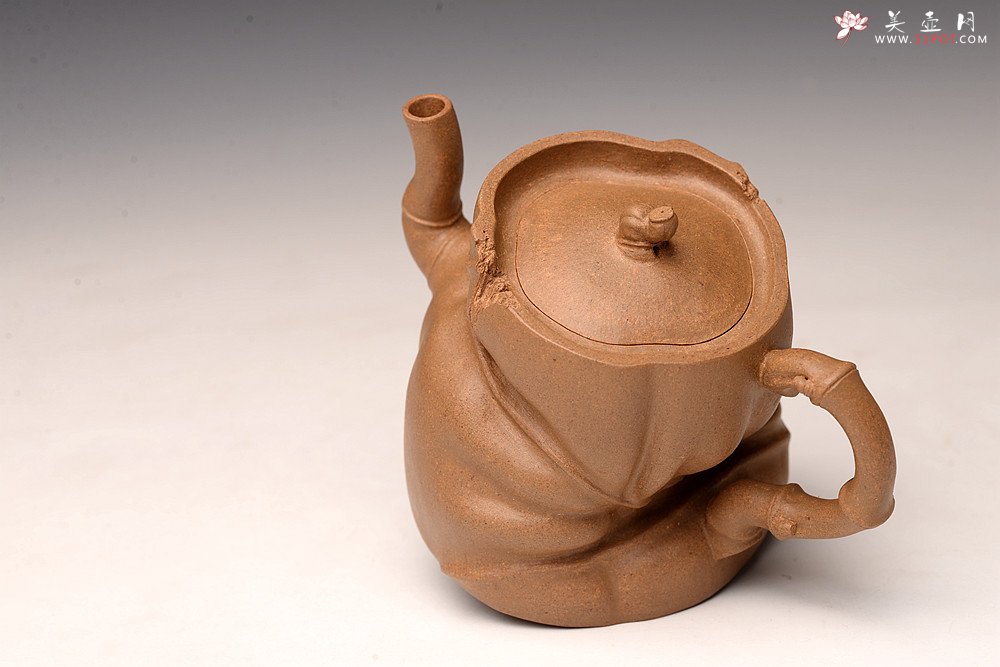 紫砂壶图片：林秀明丙申夏 全手精品 文心入泥 原创作品 永怡 灵秀玩味 - 美壶网