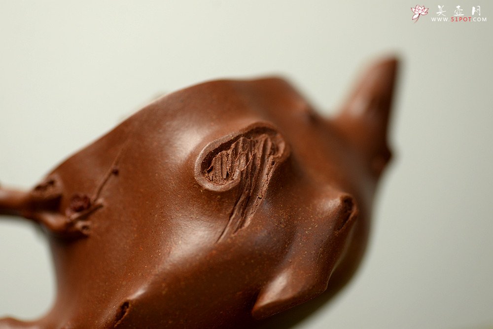 紫砂壶图片：单志萍经典代表作 丙申夏 全手精品花器 喜上眉梢 立体梅花 喜庆~ - 美壶网