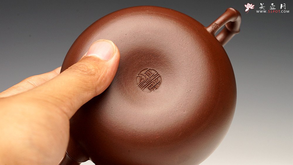 紫砂壶图片：潘丹初丙申秋 文气秀雅 原创作品 灵秀生动 全手紫竹~ 妙趣横生 - 美壶网