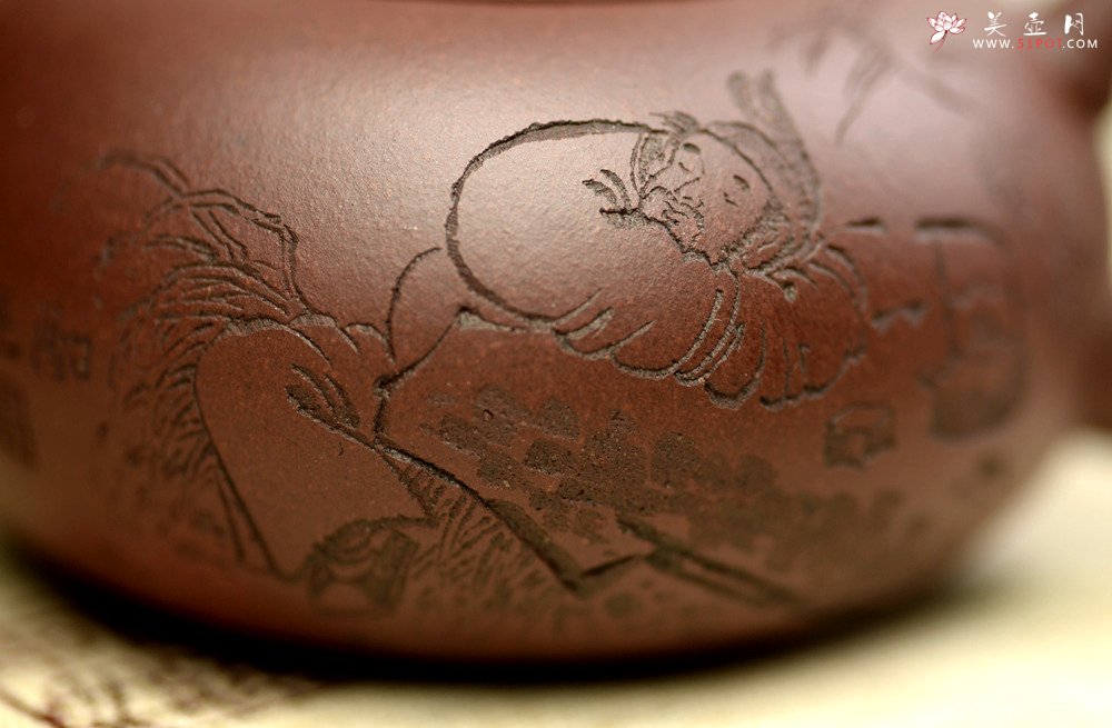 紫砂壶图片：谭华斌近作 道洪风格之玉露 刀法精炼 可人小壶 美壶特惠 - 美壶网