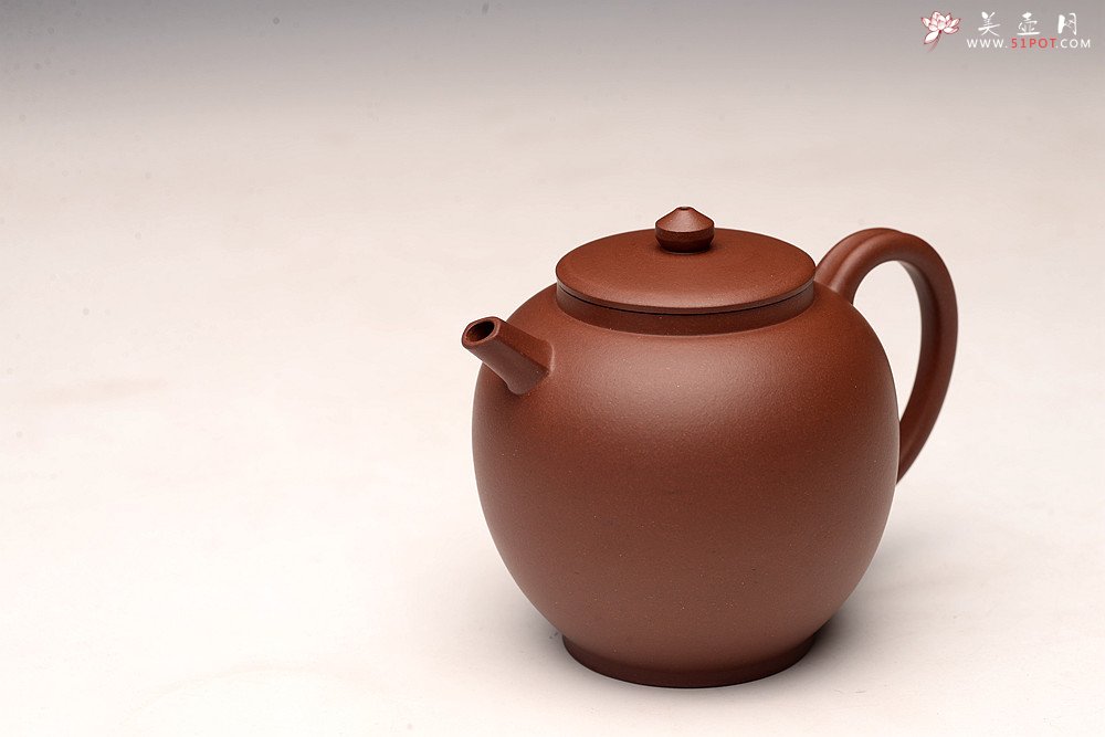 紫砂壶图片：于洪霞丙申秋全手新作 线条简练 饱满精神 明式龙蛋 - 美壶网
