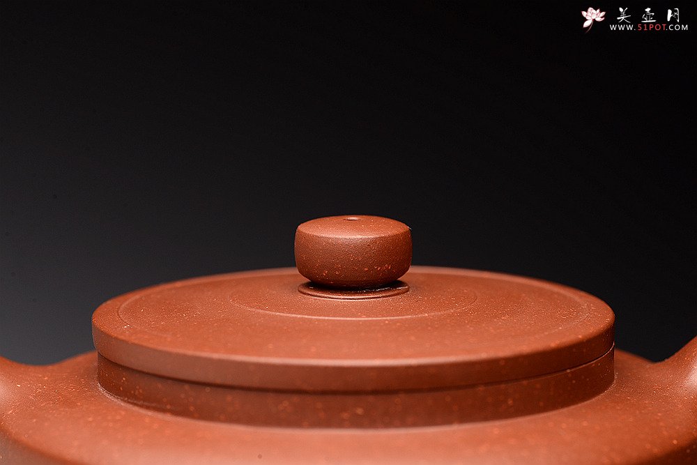 紫砂壶图片：路达丙申全手新作 线条挺拔 单片拍打成型 性价比高 圆璧 - 美壶网