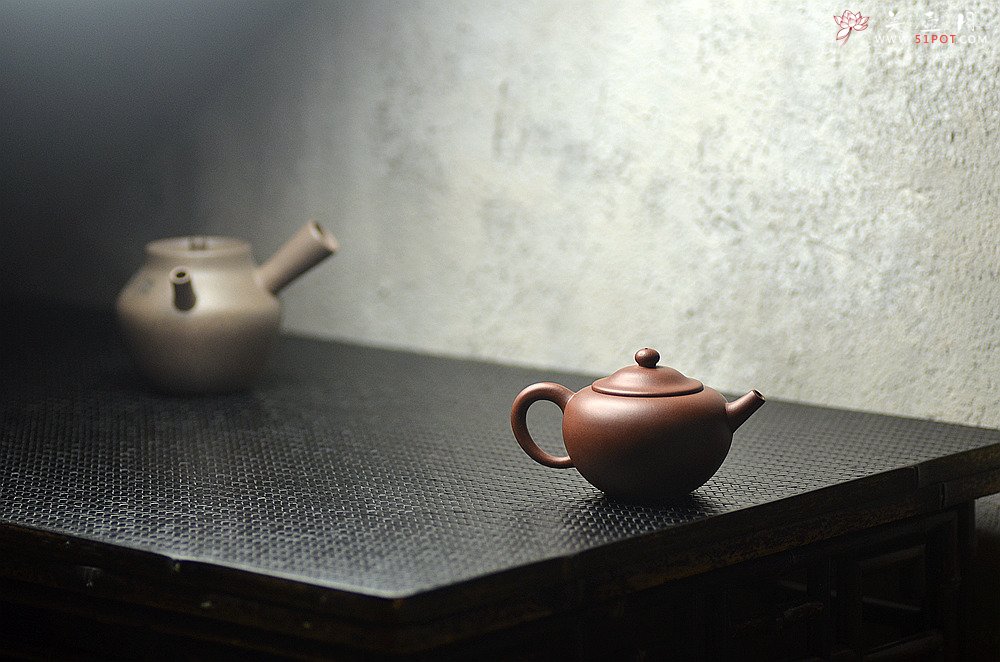 紫砂壶图片：美壶特惠 耐品实用 笠帽  茶人最爱 - 美壶网