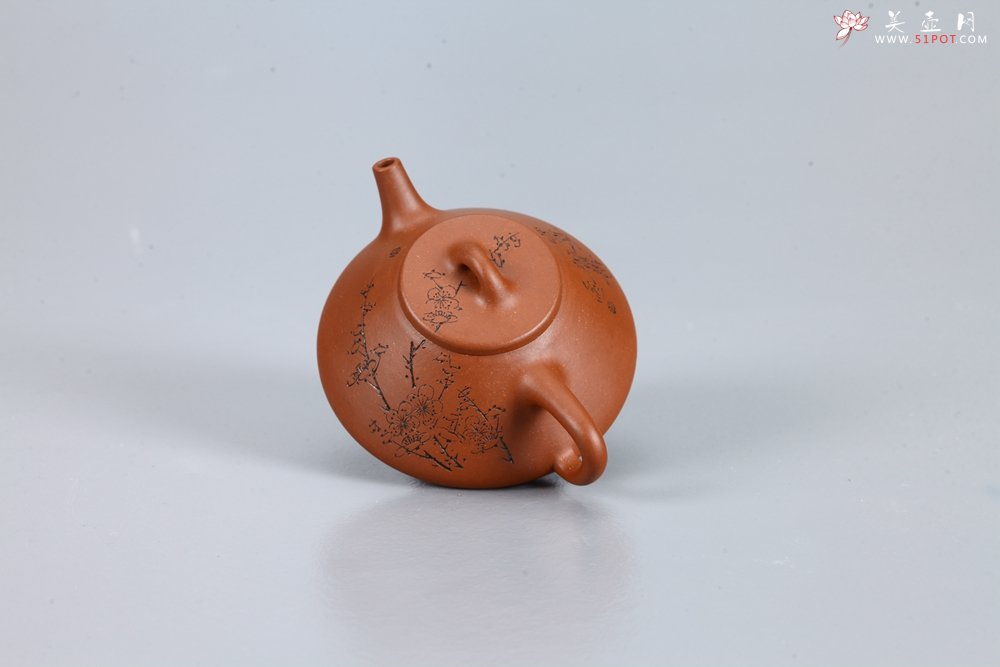 紫砂壶图片：全手优美俊秀小石瓢 - 美壶网