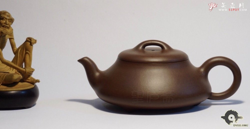 紫砂壶图片：三弯嘴石瓢 - 美壶网