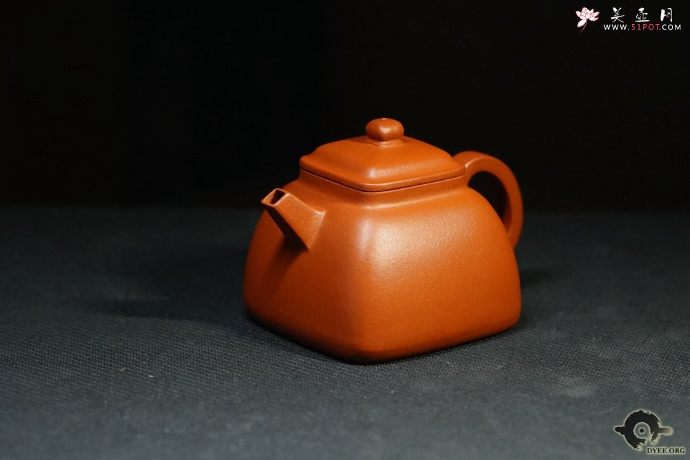 紫砂壶图片：荆玉四方欣赏 - 美壶网