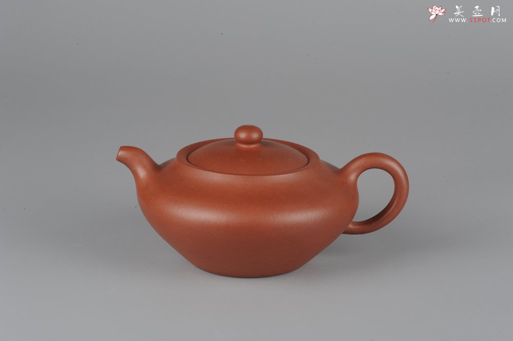 紫砂壶图片：端庄秀美全手工合盘 - 美壶网