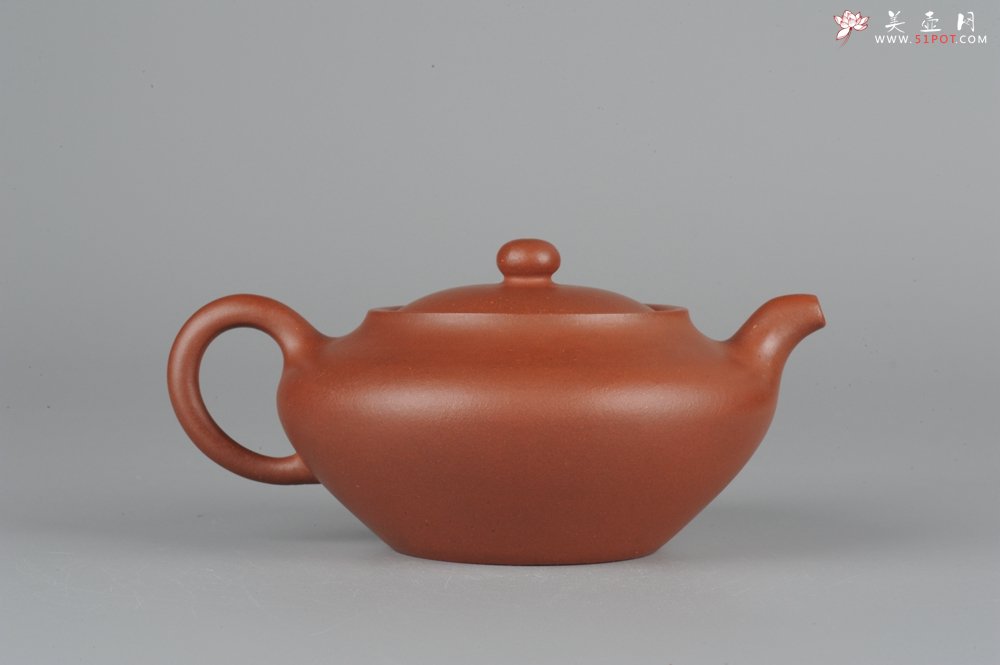 紫砂壶图片：端庄秀美全手工合盘 - 美壶网