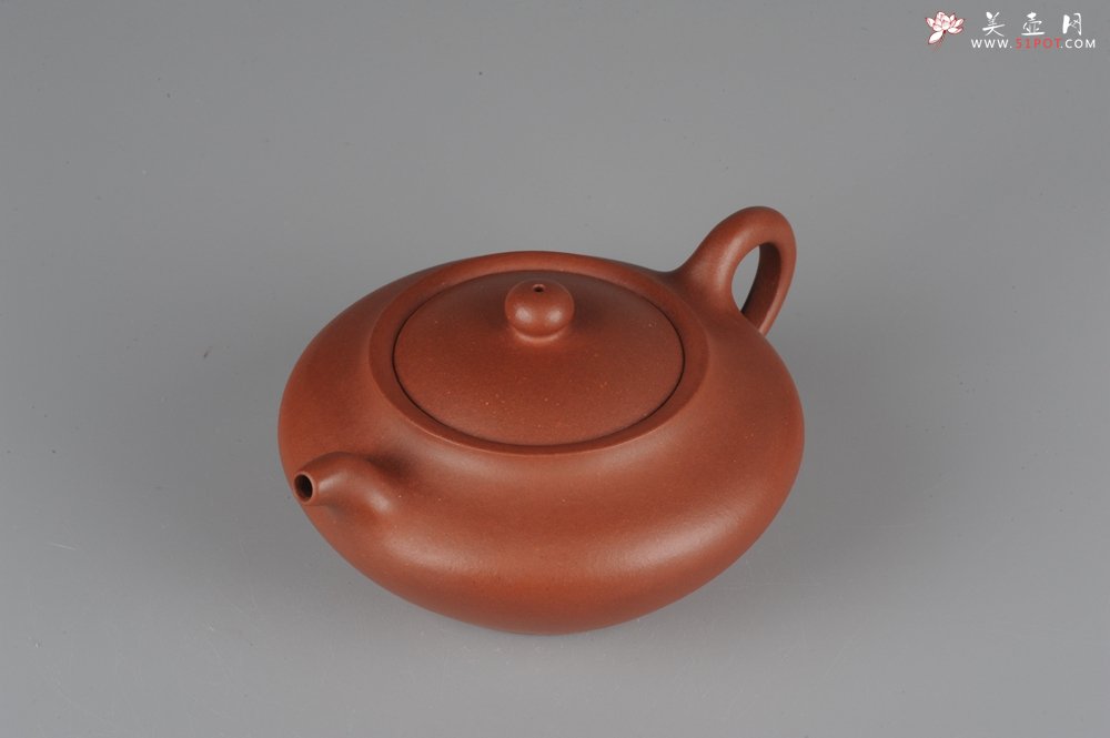 紫砂壶图片：端庄秀美全手工合盘 - 美壶网