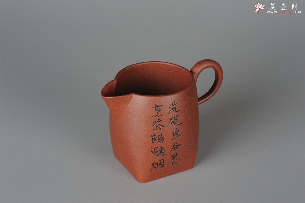 紫砂壶图片：何瑞精心装饰全手工舍得套组6件套 - 美壶网