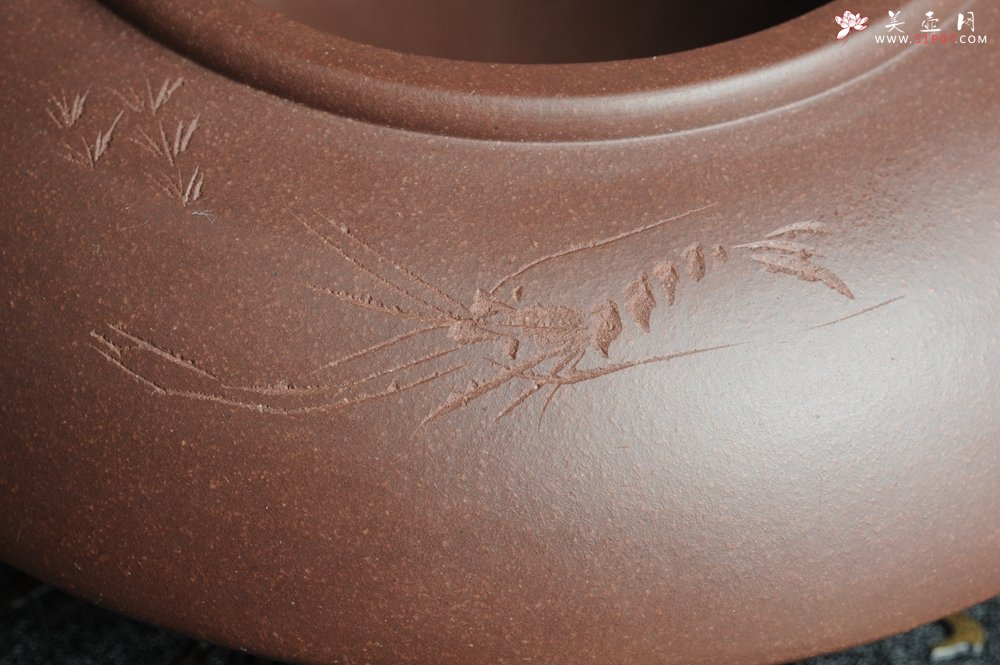 紫砂壶图片：俊儒装饰  素雅  水盂 水洗 水陪 文气十足 - 美壶网