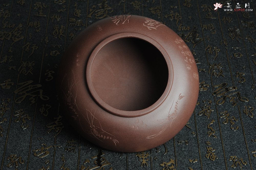 紫砂壶图片：俊儒装饰  素雅  水盂 水洗 水陪 文气十足 - 美壶网