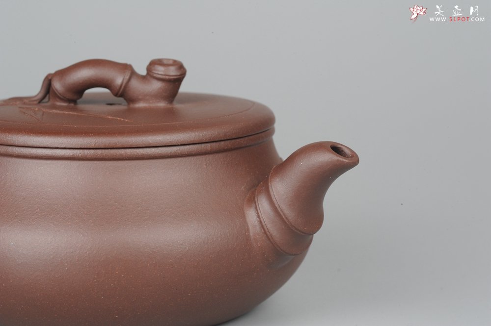 紫砂壶图片：美壶特惠 逸竹 端庄秀雅 - 美壶网