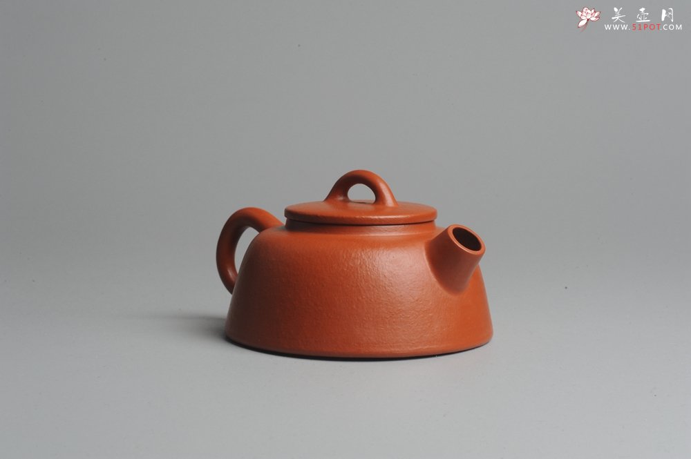 紫砂壶图片：全手工拙味大炮嘴壶 鱼笊篱^_^ - 美壶网
