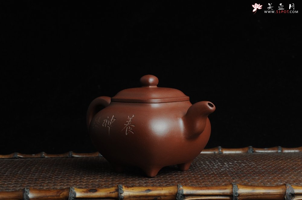 紫砂壶图片：美壶特惠 养神煮茶图传炉壶  - 美壶网