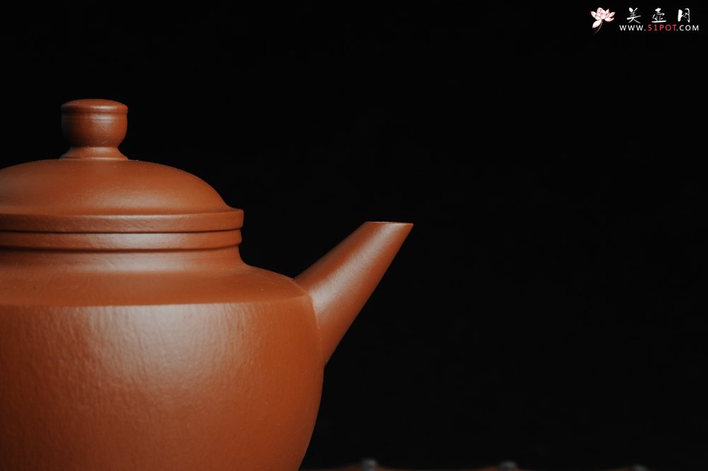 紫砂壶图片：端庄秀雅全手工明式剑流 - 美壶网